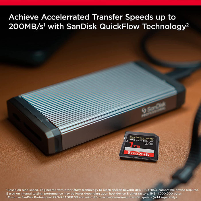 SANDISK Extreme PRO SDHC memory card, 1TB
