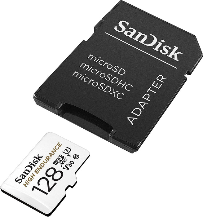 Memory card SANDISK micro SDXC UHS-I, U3, SD Adapter, 128GB