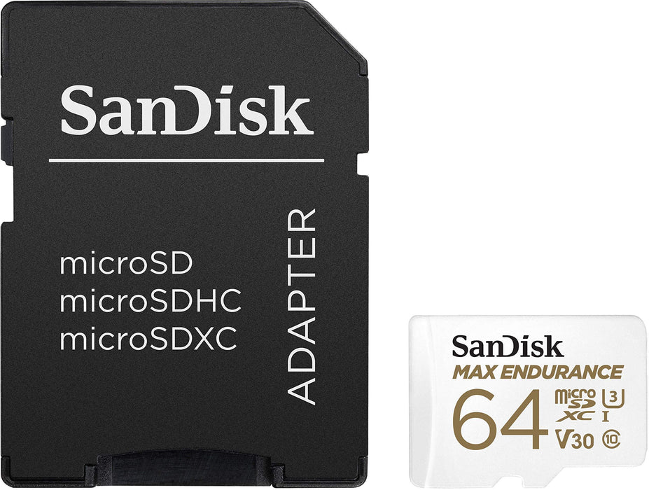 Memory card SANDISK MAX Endurance SDXC UHS-I, U3, 64GB