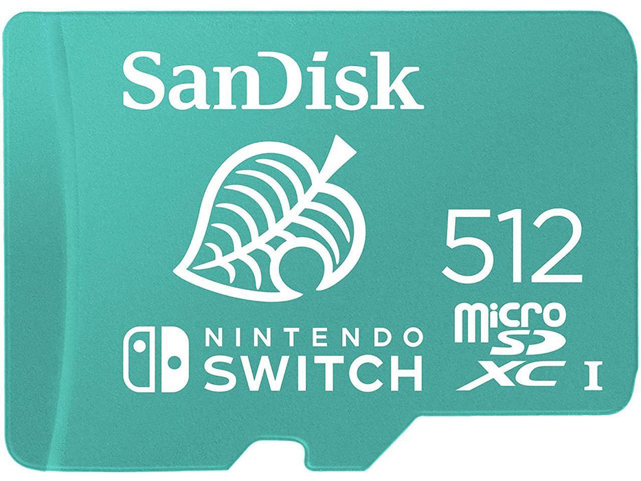 SanDisk memory card for Nintendo Switch, microSDXC UHS-I, 512GB, Up to 100MB/s