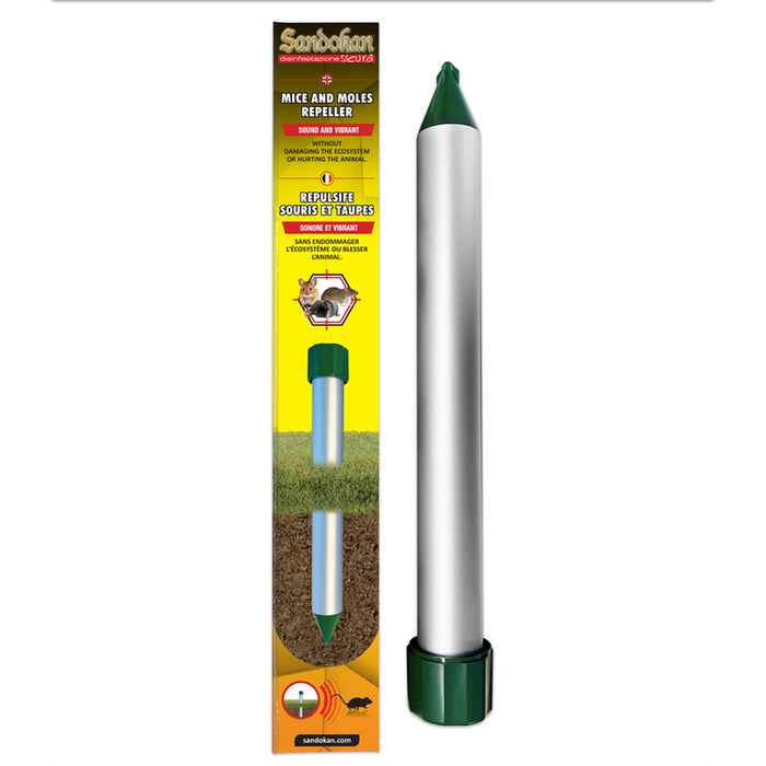ELECTRONIC DEVICE AGAINST UNDERGROUND RODENTS AND MOLE SANDOKAN 7685