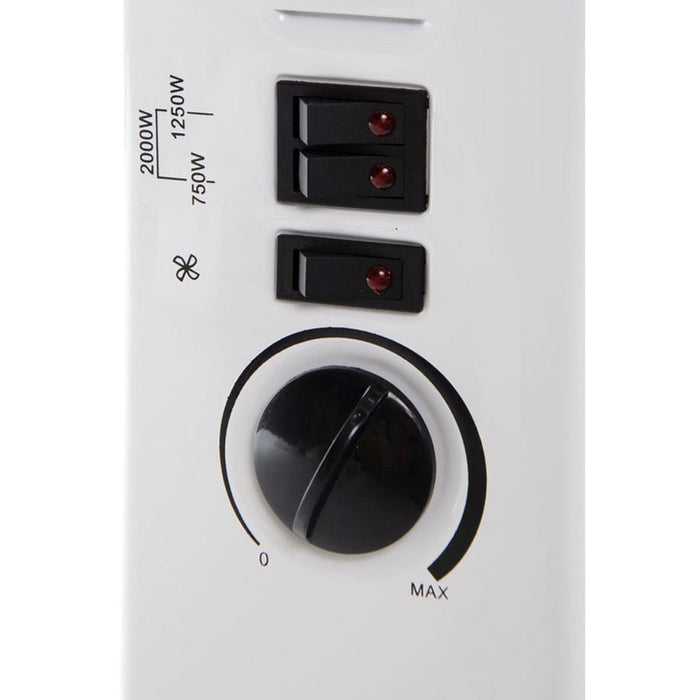 Convector SANG CH-2002F HEATED AREA UP TO 16.00 m², WHITE, 2000.0 W