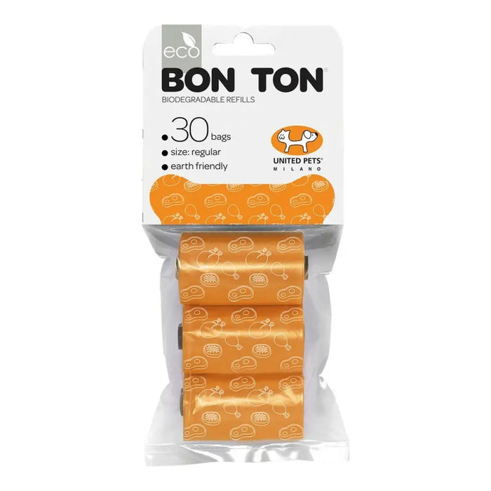Sanitary bags United Pets Bon Ton Regular Dog Orange (3 x 10 uds) - Домашни Животни<<<Дом Градина<<<BigBuy&&&Пътуване и