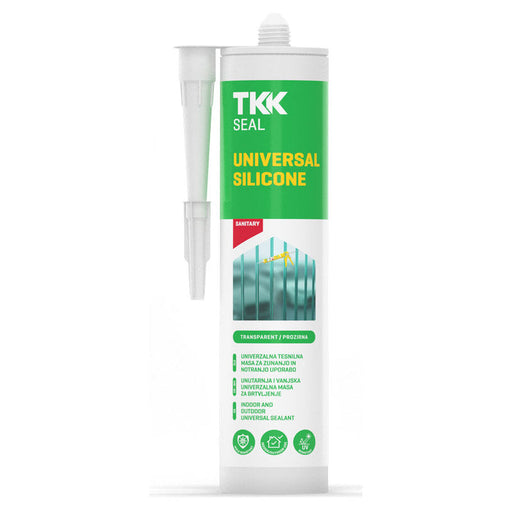 SANITARY SILICONE TKK SEAL TRANSPARENT - Силикони и акрили<<<Лепила за плочки фуги силикони и