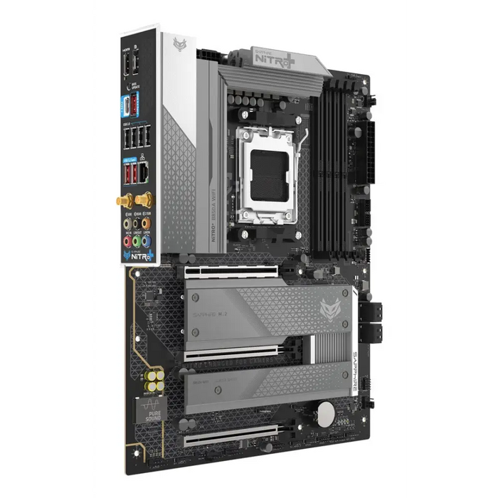 Sapphire NITRO+ B850A WIFI 7 AMD B850 Socket AM5 micro ATX - Motherboards Socket-AM5PLY-AM5<<<MotherboardsPLY<<<ActionPL