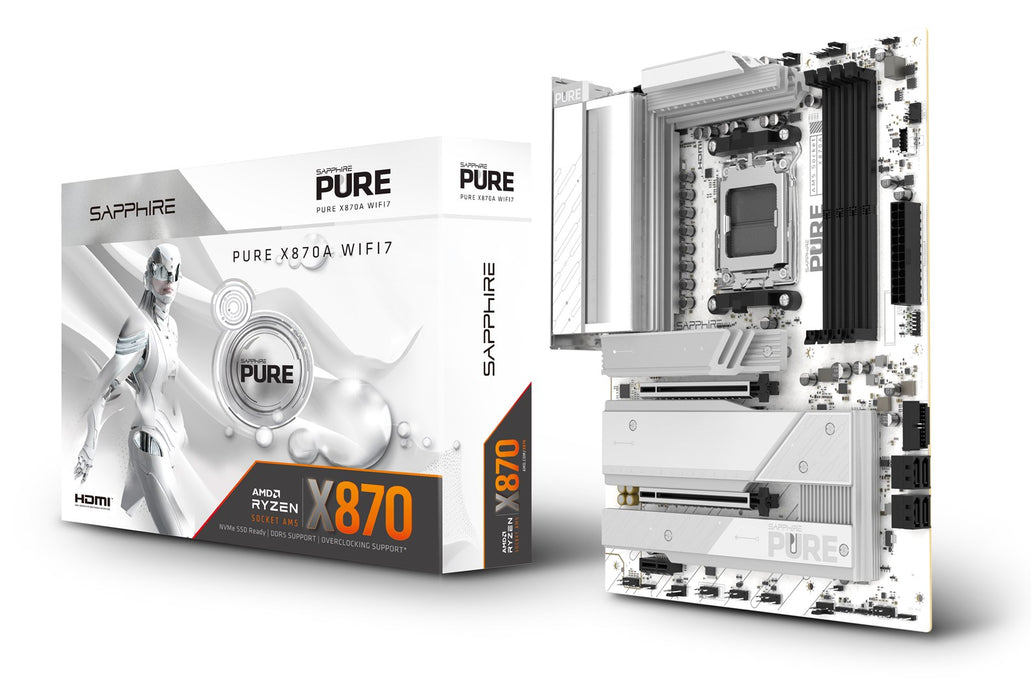 SAPPHIRE PURE X870A WIFI 7 Motherboard