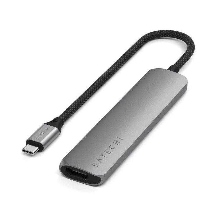 HUB USB Satechi 6-in-1 USB-C Slim Multiport Adapter ST-P6SM
