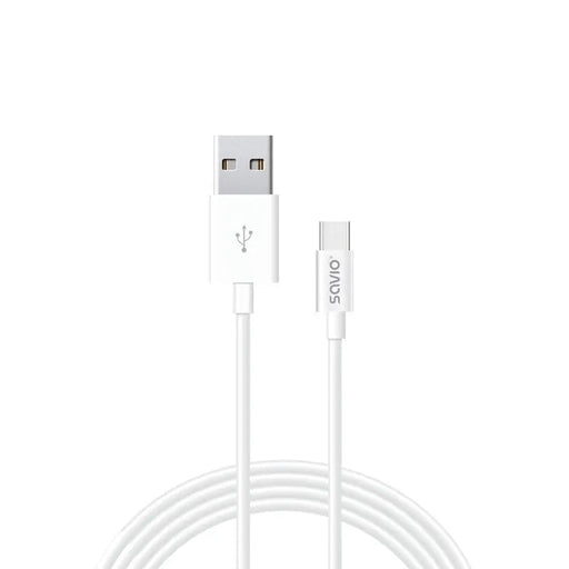 Savio CL-125 USB cable USB 2.0 1 m USB A USB C White - USB cablesAKG-KAB<<<GSM accessoriesAKG<<<ActionPL