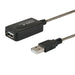 SAVIO CL-130 USB active port extension 10m USB 2.0-A male USB 2.0-A female Black - USB cablesKBA-USB<<<Cables
