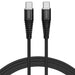 Savio CL-160 USB cable 2 m USB 2.0 USB C - USB C Black - USB cablesAKG-KAB<<<GSM accessoriesAKG<<<ActionPL