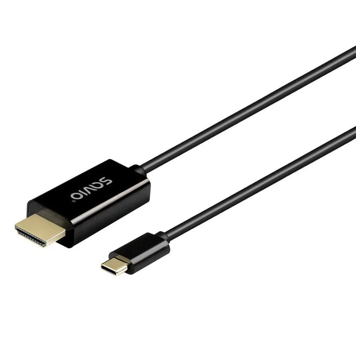 SAVIO CL-191 USB-C to HDMI Cable 30Hz 2m plastic - USB cablesKBA-USB<<<Cables and adaptersKBA<<<ActionPL