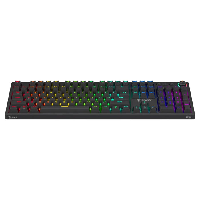 SAVIO STYX Mechanical Keyboard Outemu Brown Hot Swap RGB - KeyboardsGAM-KLA<<<PC GamingGAM<<<ActionPL