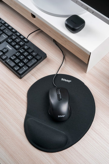 Savio KB-01 keyboard Home/Office USB QWERTY US English Black