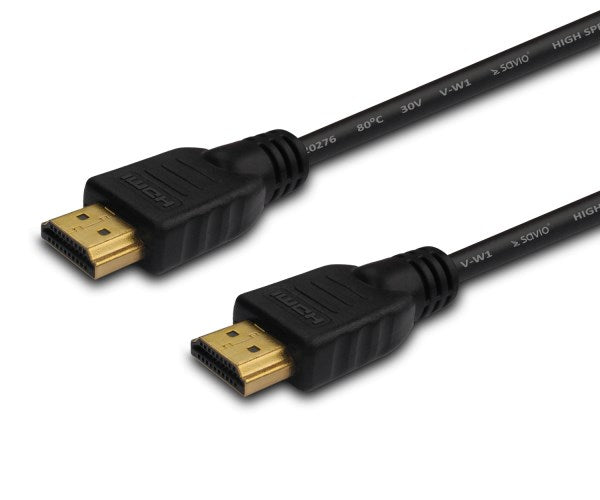 Savio CL-38 HDMI cable 15 m HDMI Type A (Standard) Black
