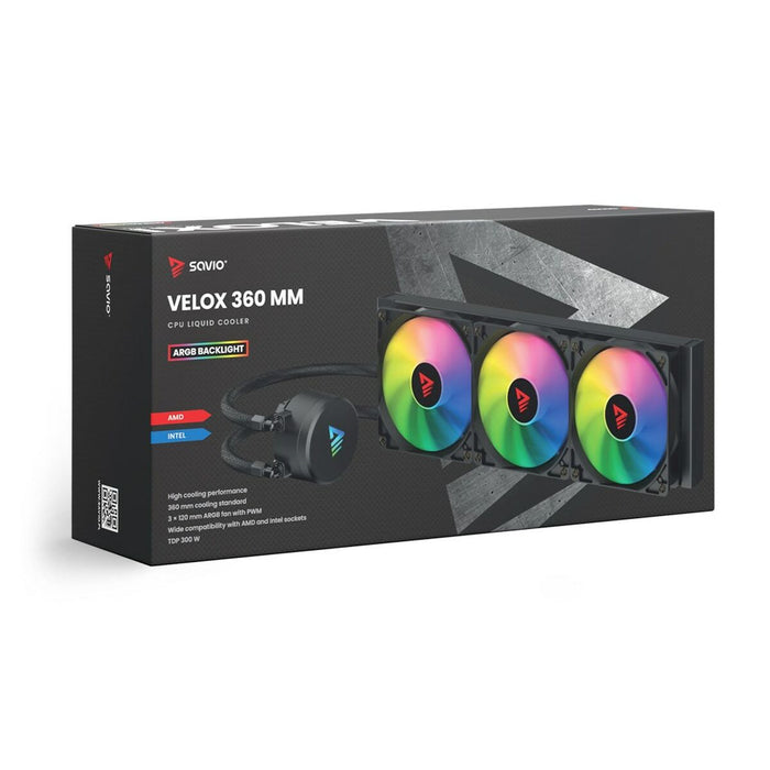 Liquid Refrigeration Kit Savio VELOX 360 MM