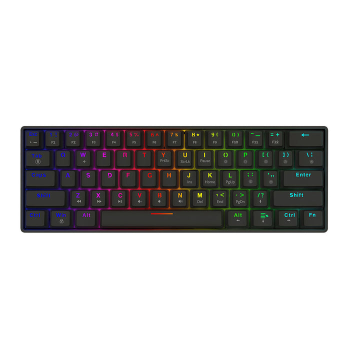 Keyboard Savio BLACKOUT X2 Blue Black Qwerty US