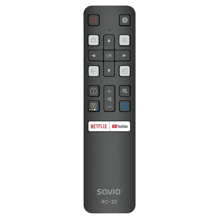 Universal Remote Control Savio RC-23 Black