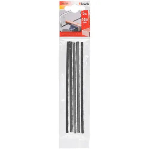SAW SHEET 5 PCS. KWB FOR WOOD - Режещи инструменти<<<Ръчни инструменти<<<Инструменти и железария<<<Praktiker&&&Ножове