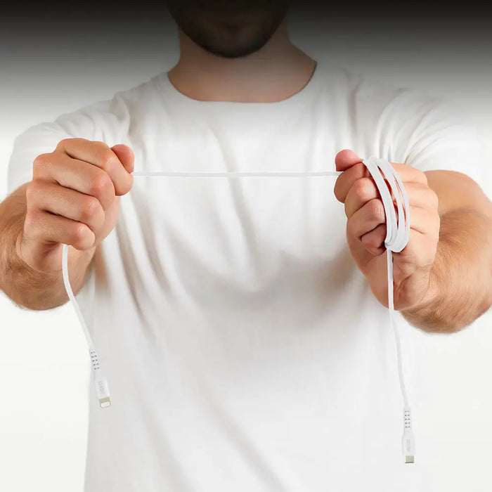 SBS TECABLELIGTC1W USB-C - Lightning Cable MFi Certified 1m - White - Cell phone cables<<<HurtelXML&&&Аксесоари за