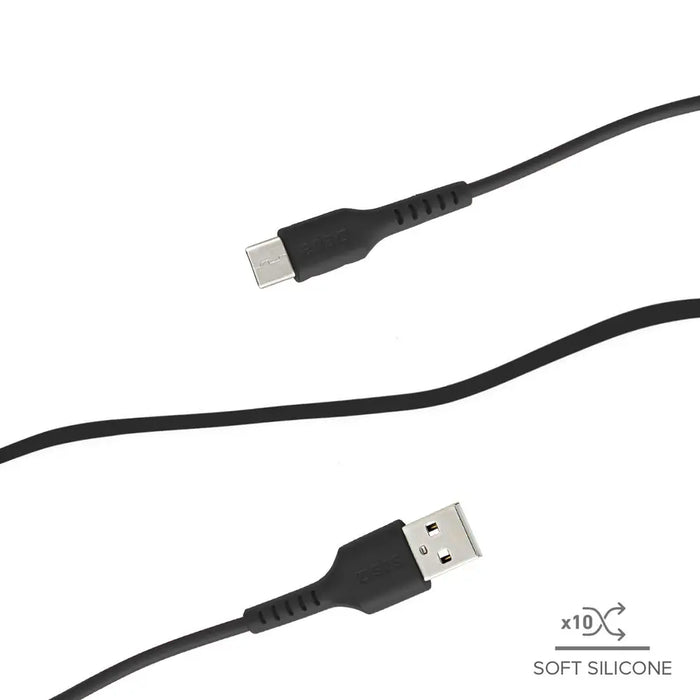 SBS TECABLEMICRO2K USB-A - Micro-USB Cable 2 m - Black - Cell phone cables<<<HurtelXML