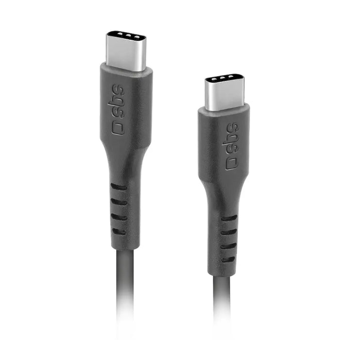 SBS TECABLETCC3M USB-C - USB-C 3m Cable - Black - Cell phone cables<<<HurtelXML