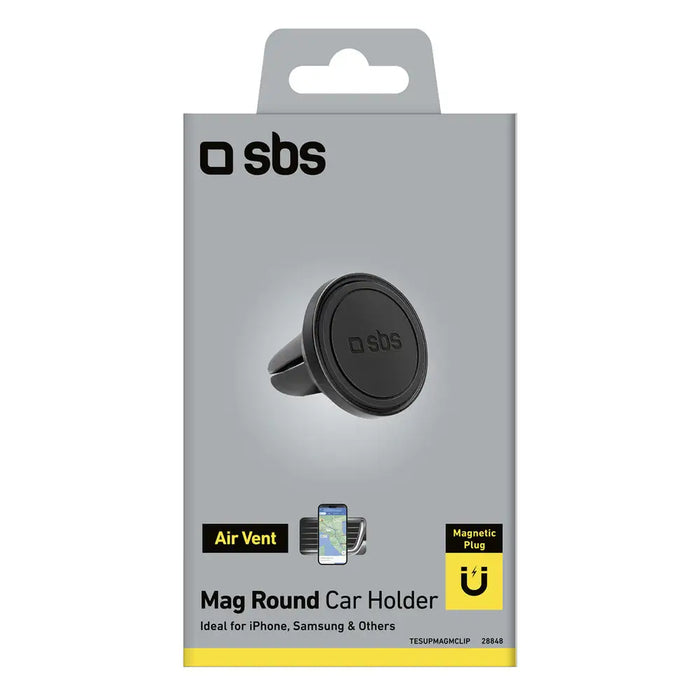 SBS TESUPMAGMCLIP smartphone holder magnetic for air vent - black - Cell phone holders<<<HurtelXML