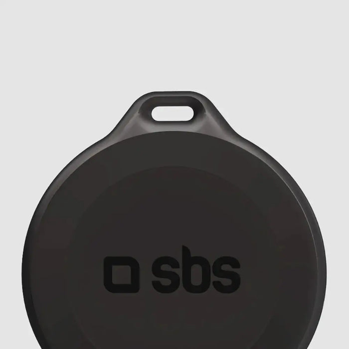 SBS Track My Circle Waterproof IP65 Locator Compatible with Apple Find My - Black - Other cell phone