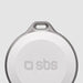 SBS Track My Circle Waterproof IP65 Locator Compatible with Apple Find My - White - Other cell phone