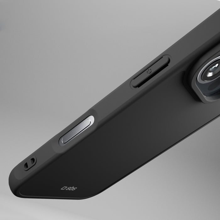 SBS Full Active D3O Case for iPhone 16 Pro - Black