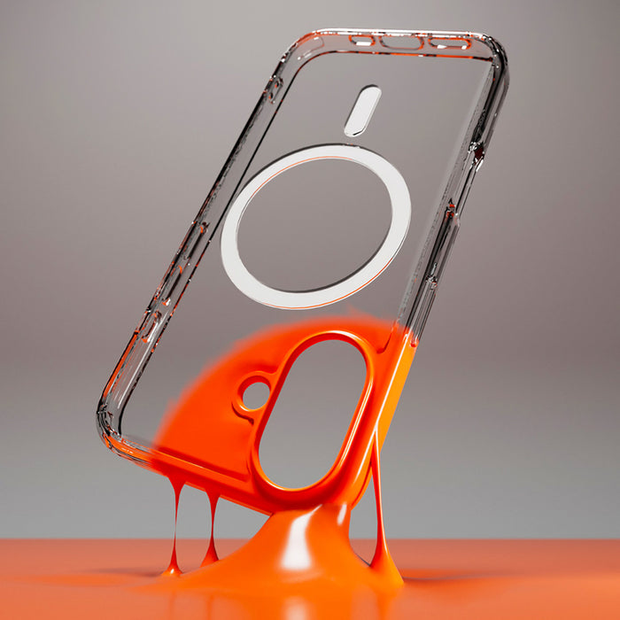 SBS Extreme Mag D3O MagSafe Case for iPhone 16 Plus - Transparent