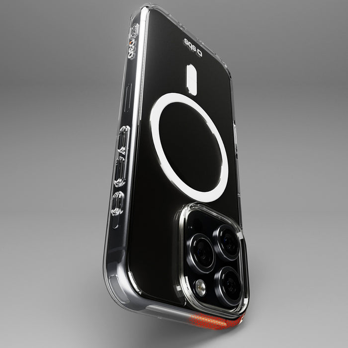 SBS Extreme Mag D3O MagSafe Case for iPhone 16 Pro - Transparent