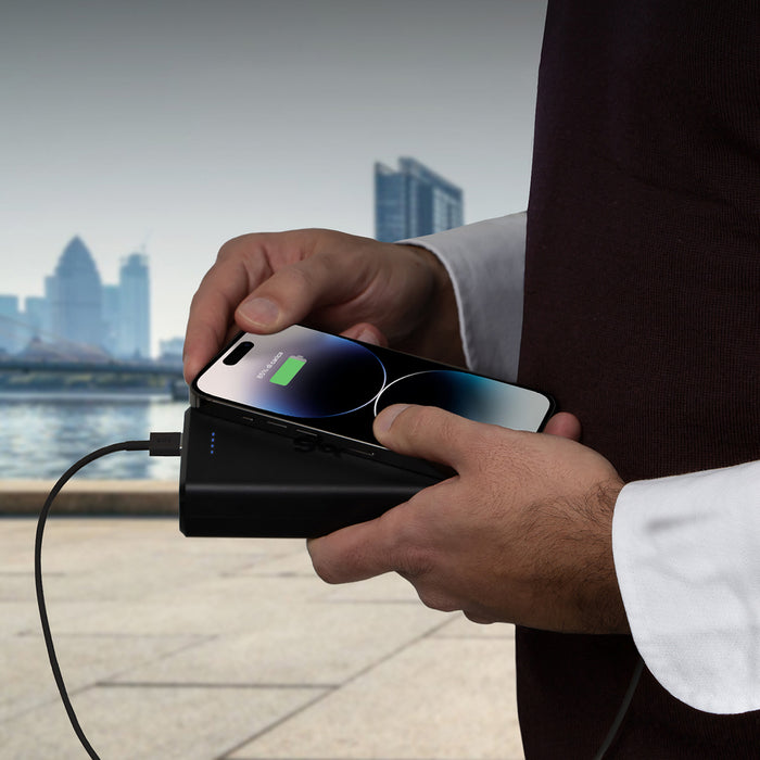 Powerbank Puro Fast 20000 mAh 2x USB-A + 1x USB-C - black