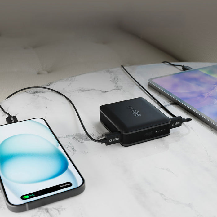Powerbank SBS TEBB10000HDPD20K 10000 mAh with Power Delivery - black