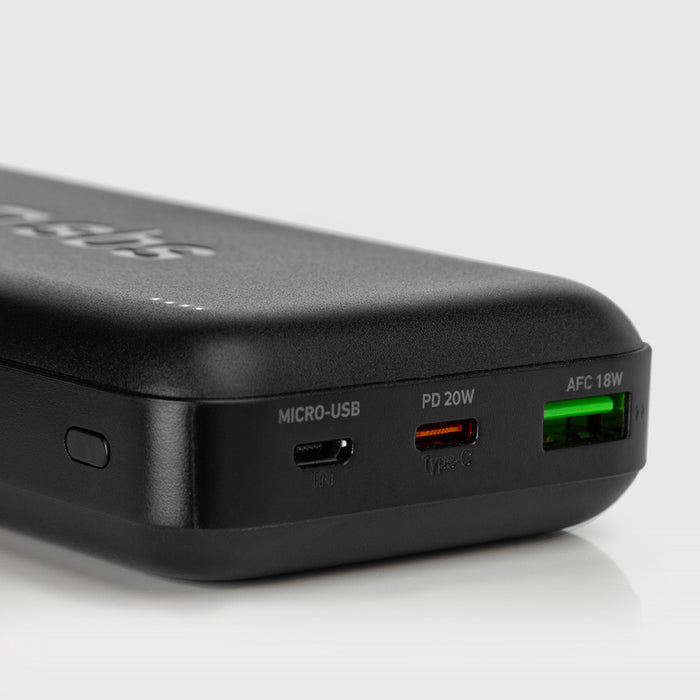 Powerbank SBS TTBB20000PD20K 20000 mAh 20W PD USB-C, USB-A, Micro-USB - black