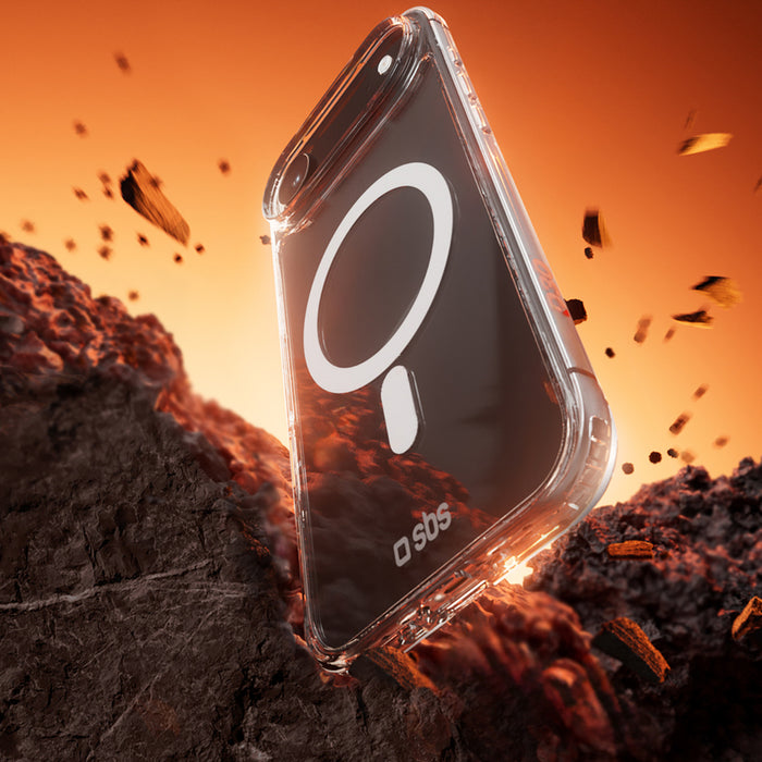 SBS Extreme Mag Case with D3O Technology for iPhone 17 Air - Transparent