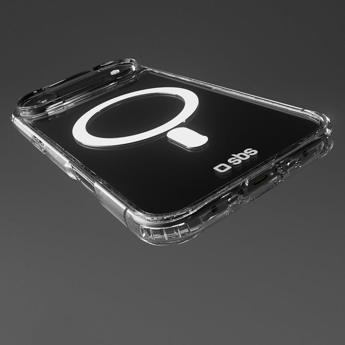 SBS Extreme Mag Case with D3O Technology for iPhone 17 Air - Transparent