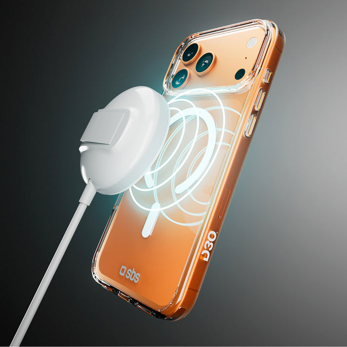 SBS Extreme Mag Case with D3O Technology for iPhone 17 Pro Max - Transparent