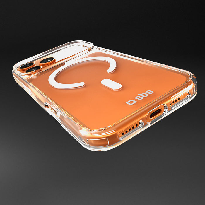 SBS Extreme Mag Case with D3O Technology for iPhone 17 Pro Max - Transparent