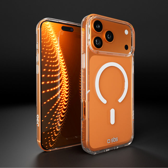 SBS Extreme Mag Case with D3O Technology for iPhone 17 Pro Max - Transparent