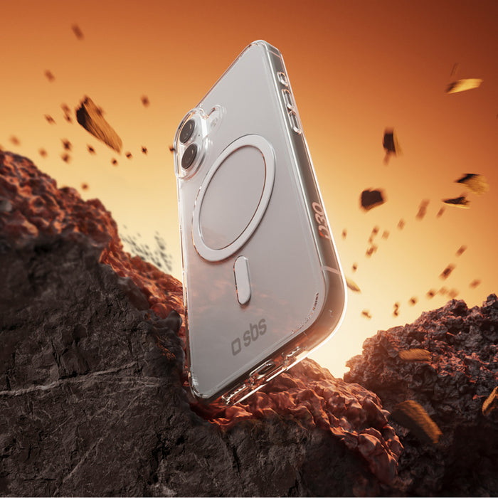 SBS Extreme Mag Case with D3O Technology for iPhone 17 - Transparent