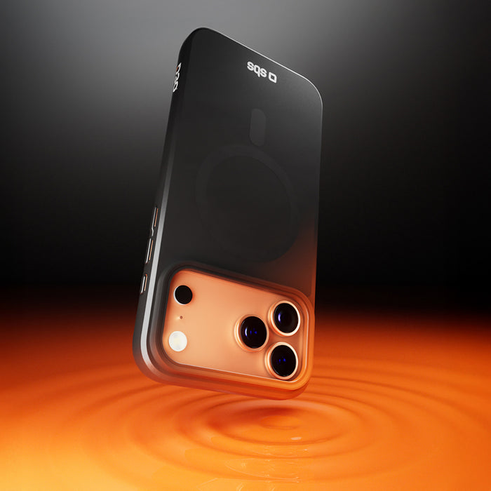 SBS Full Active Mag Case with D3O Technology for iPhone 17 Pro Max - Black