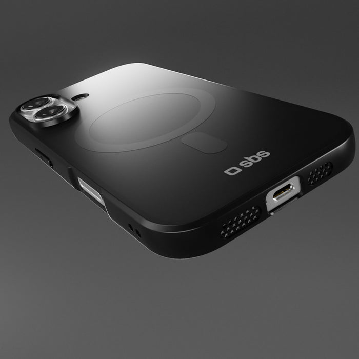 SBS Full Active Mag Case with D3O Technology for iPhone 17 - Black