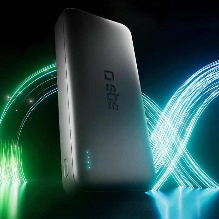 SBS Infinity Power Bank 20000mAh 10W LiFePo₄ USB-A USB-C - Black