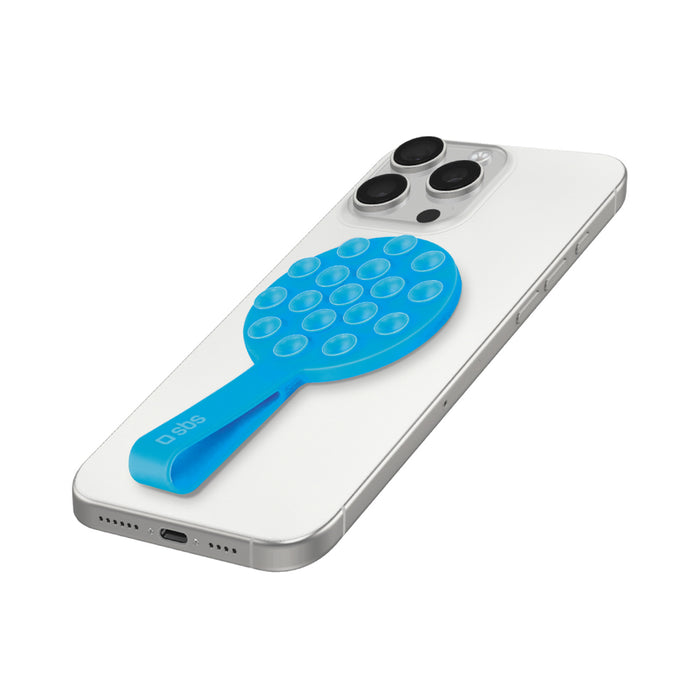 SBS MAG Grippy MagSafe Compatible Holder with Suction Cup and Ear - Blue