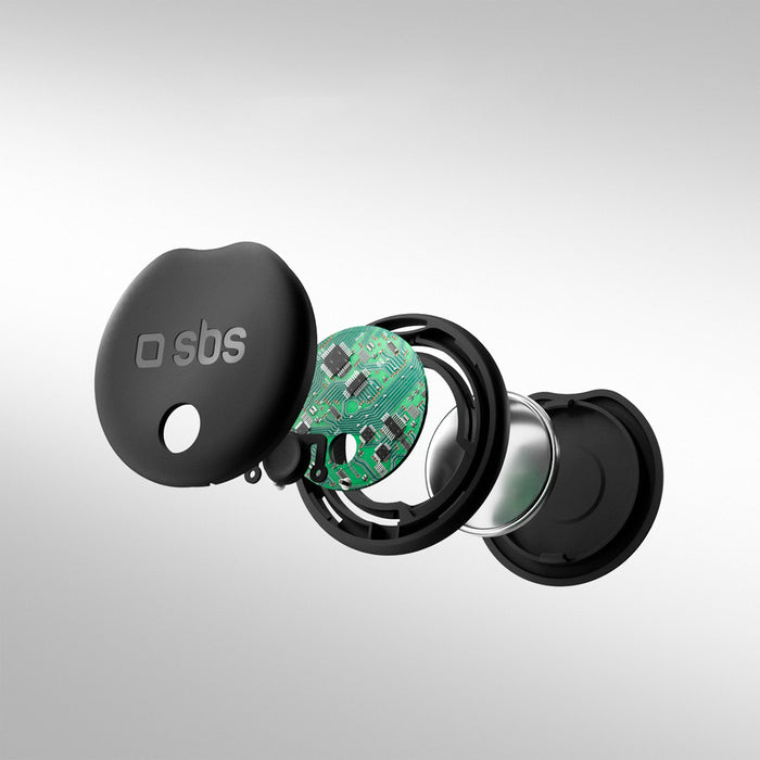 SBS universal locator Track My Dual set of 4 - black