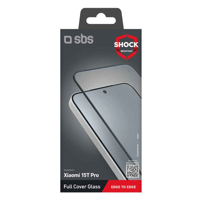 SBS Full Cover Tempered Glass for Xiaomi 15T Pro
