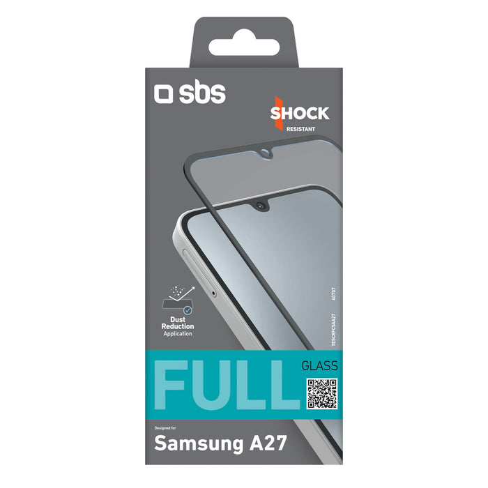 SBS Full Cover Tempered Glass for Samsung Galaxy A27