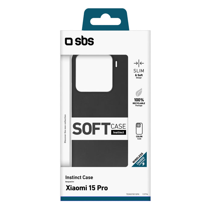 SBS Instinct Case for Xiaomi 15 Pro - Black