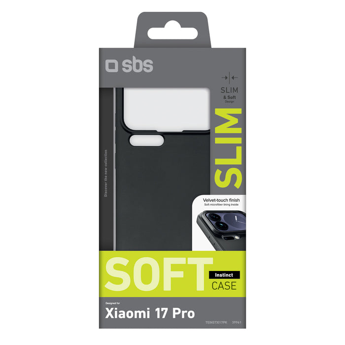 SBS Instinct Case for Xiaomi 17 Pro - Black