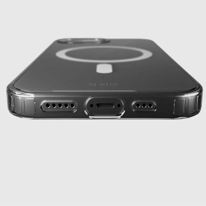 SBS Cover Light Mag Protective Case for iPhone 16e / 17e Compatible with MagSafe - Transparent